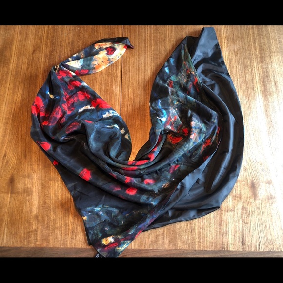 AY Jackson Silk Scarf Statement Piece Group of Seven Collectors item - Picture 4 of 8